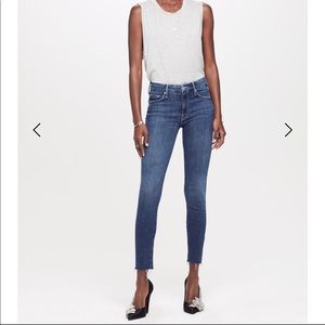 Mother looker ankle fray girl crush denim jean